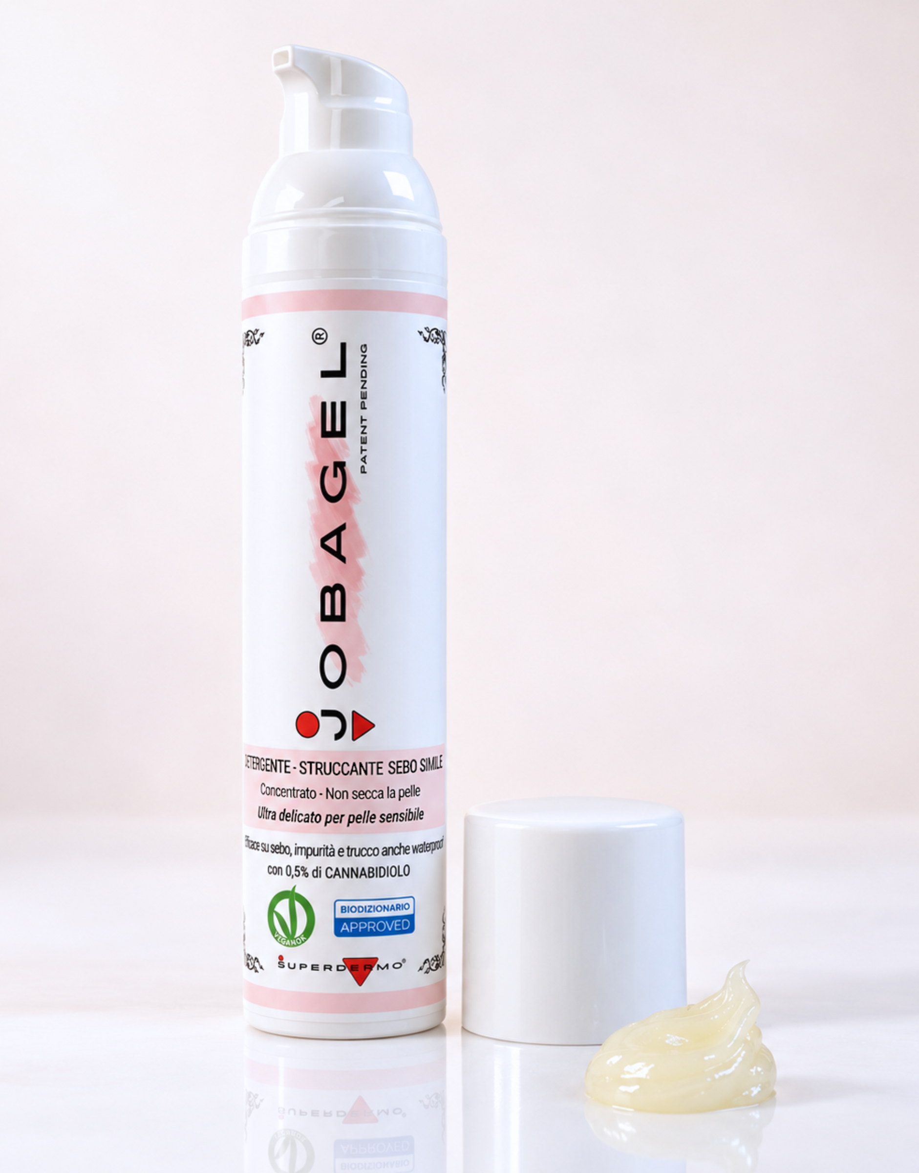 JOBAGEL, flacone airless da 100 ml
