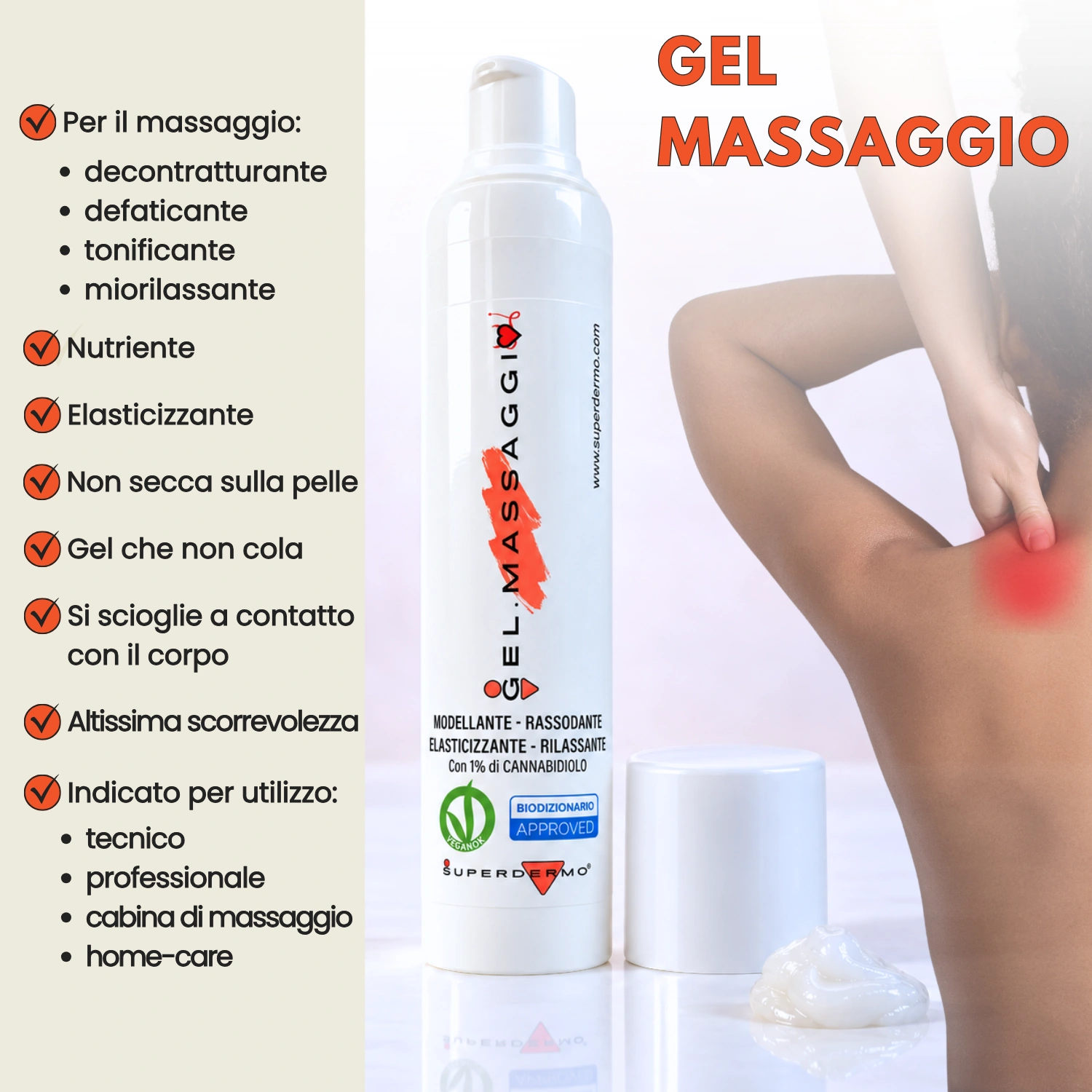 GEL MASSAGGIO - prodotto originale