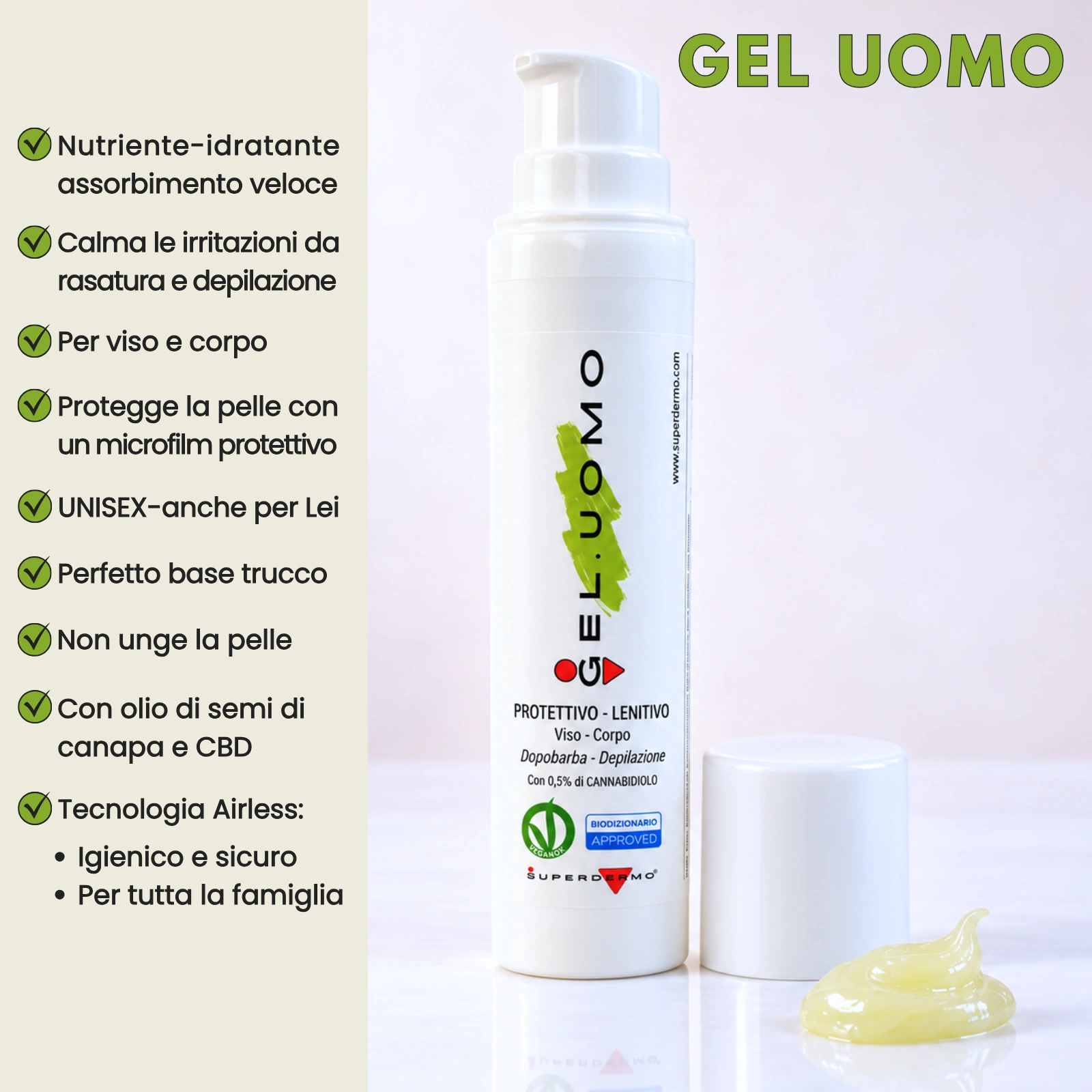 GEL UOMO - prodotto originale
